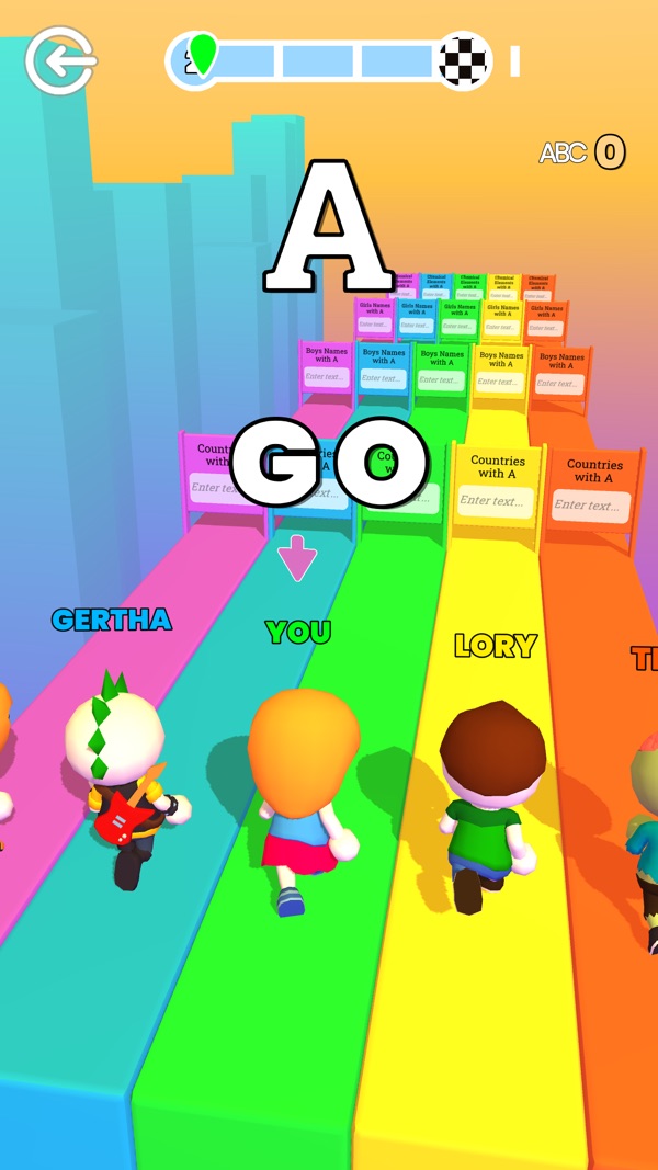 ABC Runner - JoyPac - Screenshot -1