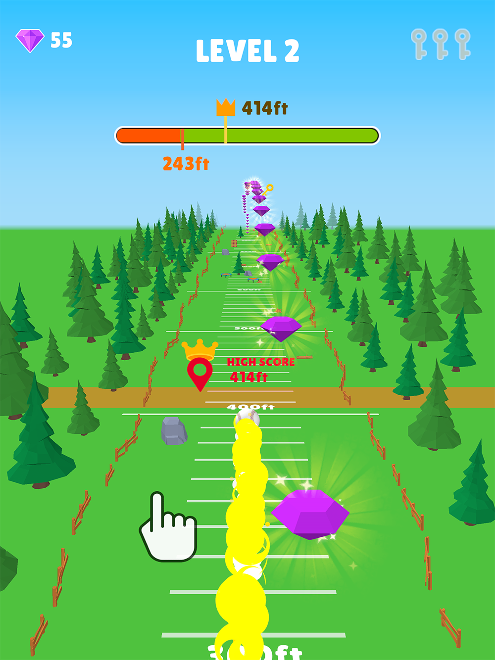 Baseball Heroes - Rollic Games - Screenshot