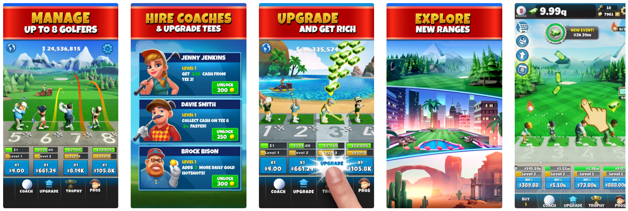 Idle Golf Tycoon - Hothead Games Inc