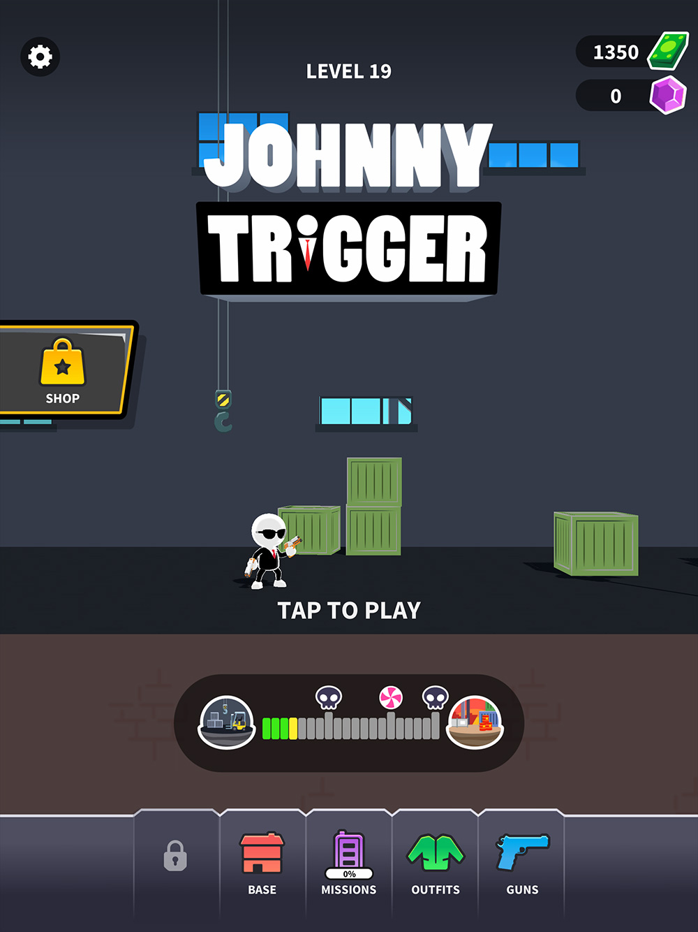 Johnny Trigger - SayGames Ltd - Shop Screen