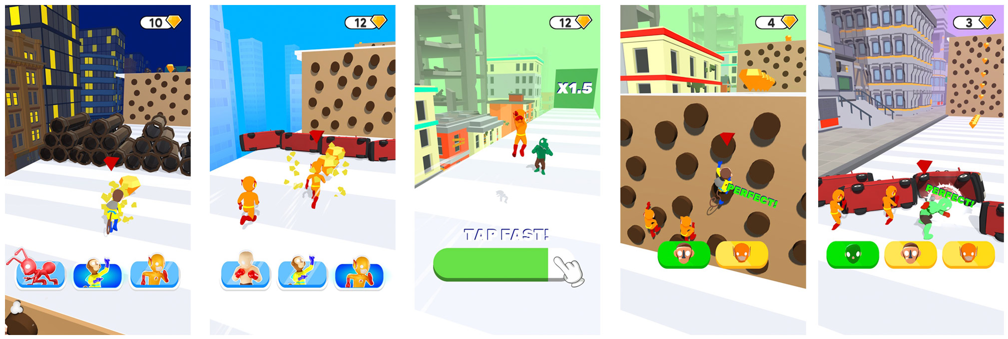 Super Hero Run 3D - 8SEC - Screenshots