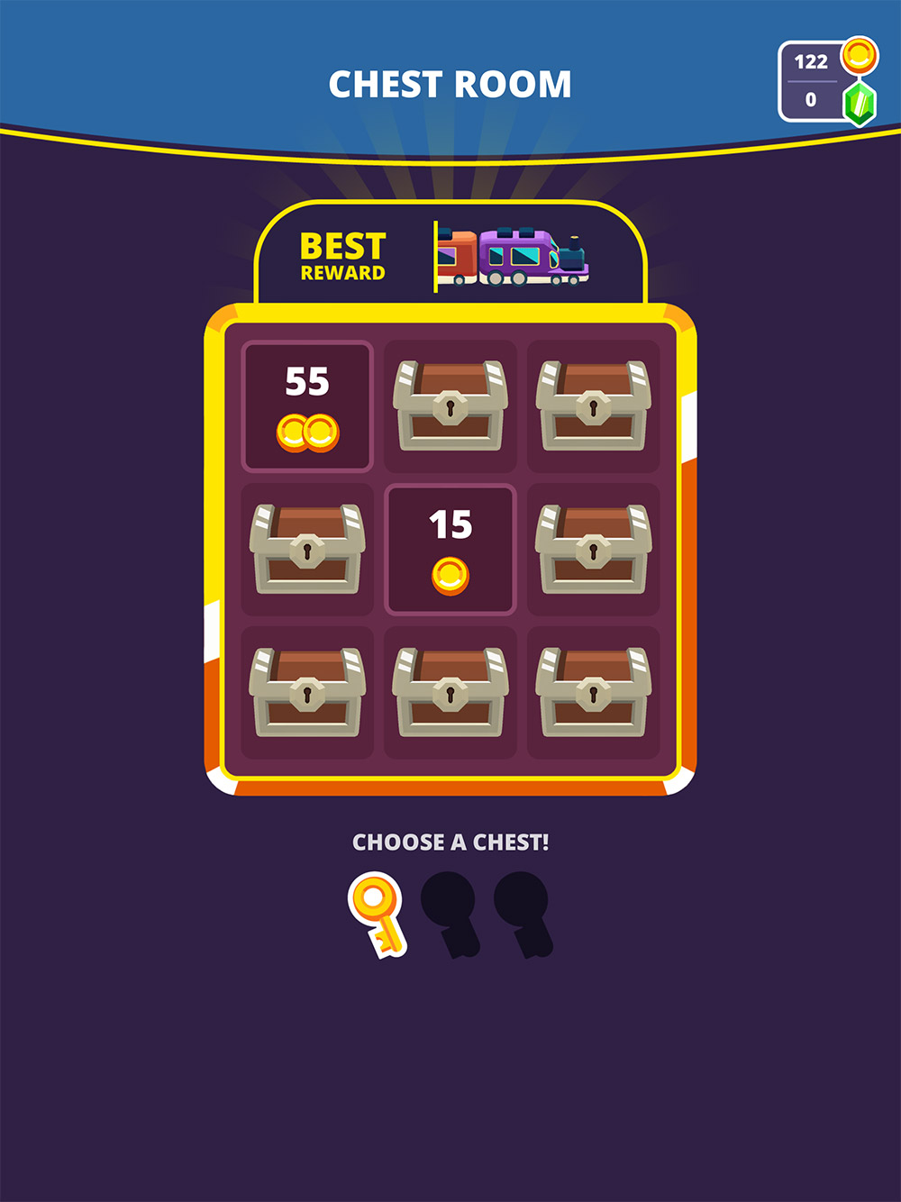 Train Taxi - SayGames Ltd - Bonus Screen